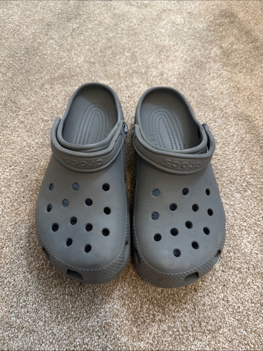 CROCS Kids Classic Clog in Gray